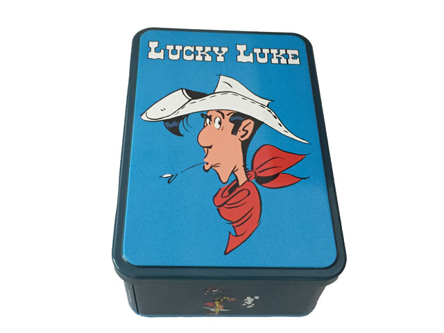 Lucky Luke, blau